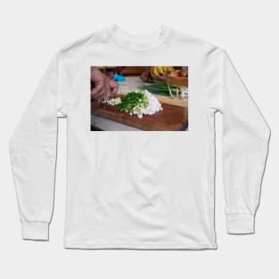 ali onions and chives Long Sleeve T-Shirt